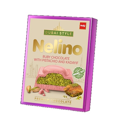 Nelly шоколад молочный Дубайский Ruby, 62 гр